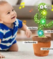টকিং ও ডান্সিং ক্যাকটাস - Talking & Dancing Cactus Toy
